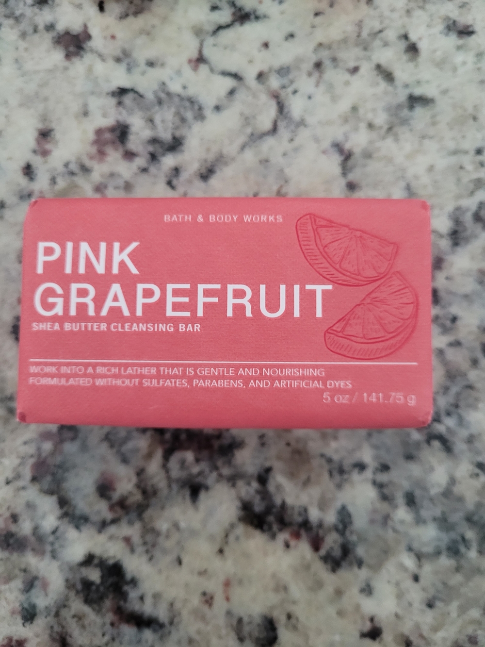 Bath & Body Works Pink Grapefruit Shea Butter Cleansing Bar